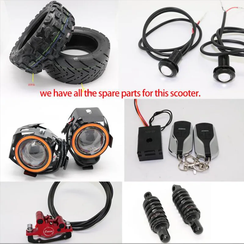 Top 3200W 60V 80KM/H scooter electric 11 inch Off Road teenagers Foldable Waterproof Samsung e scooter powerful Hoverboad Skateboard 5