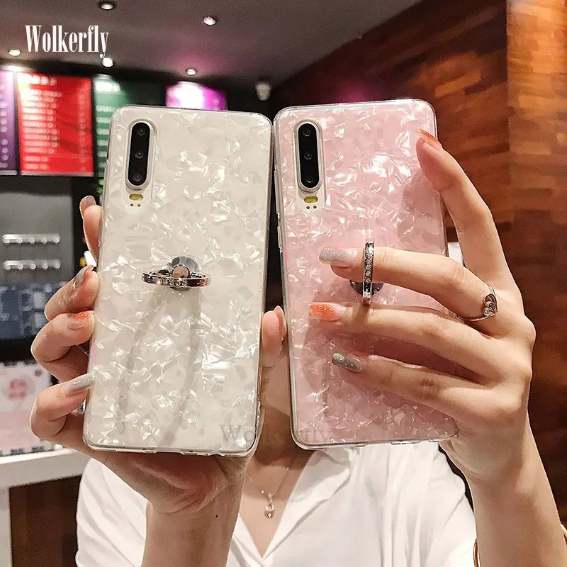 

Conch Shell Phone Case for Huawei Y7 Pro Y7Prime Y9 P Smart 2019 P30 P20 lite pro Nova 4 3 3i Honor 8X 8A Pro 7A 7C 9 lite Case