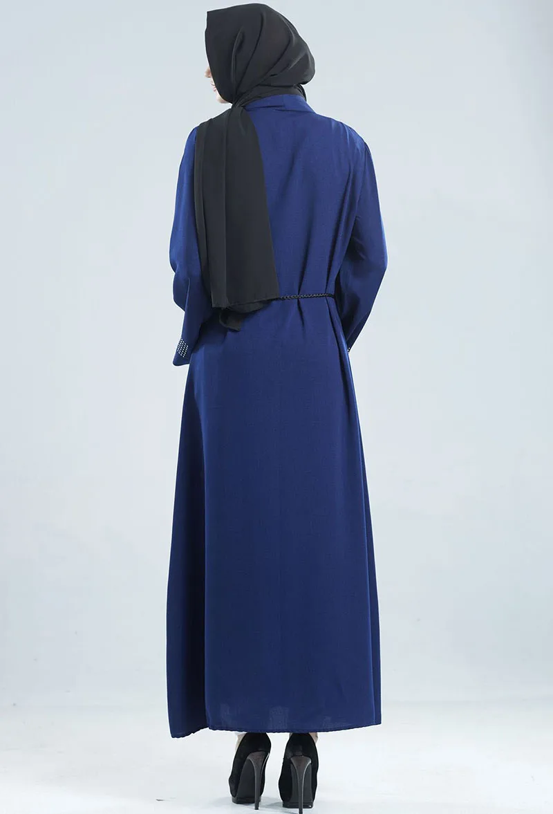 Модные свободные Абаи Дубай Кафтан Рамадан мусульманин Кафтан платье Ислам хиджаб платье Ислам ic Костюмы Абаи s для Для женщин 2018 турецкий