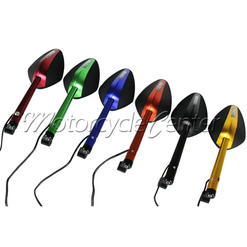 CNC поворотники огни зеркала Led зеркало заднего вида для Yamaha MT 09 07 10 03 02 01 FZ8 FZ6 FZ16 FZ1