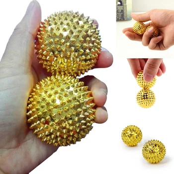 

2pcs Small Magnetic Therapy Massage Tools Physiotherapy Hand Spiky Massage Ball Health Care Tool Muscle Relax Antifatigue Balls
