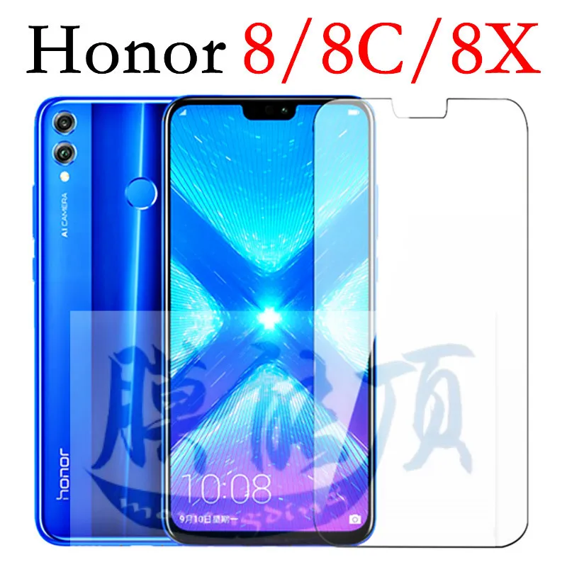 2.5D Закаленное стекло для Huawei Honor 8 8C 8X V8 Защита экрана Huawe 8Lite защитная пленка с
