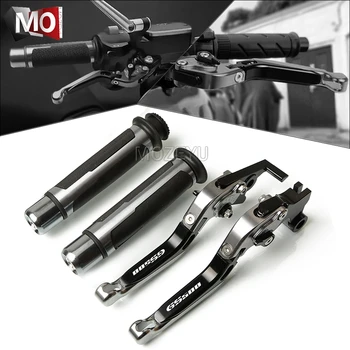 

Motorcycle CNC Adjustable Folding Extenable Brake Clutch Levers Handlebar Hand Grips For Suzuki GS500 GS 500 1989-2008 1990 1991