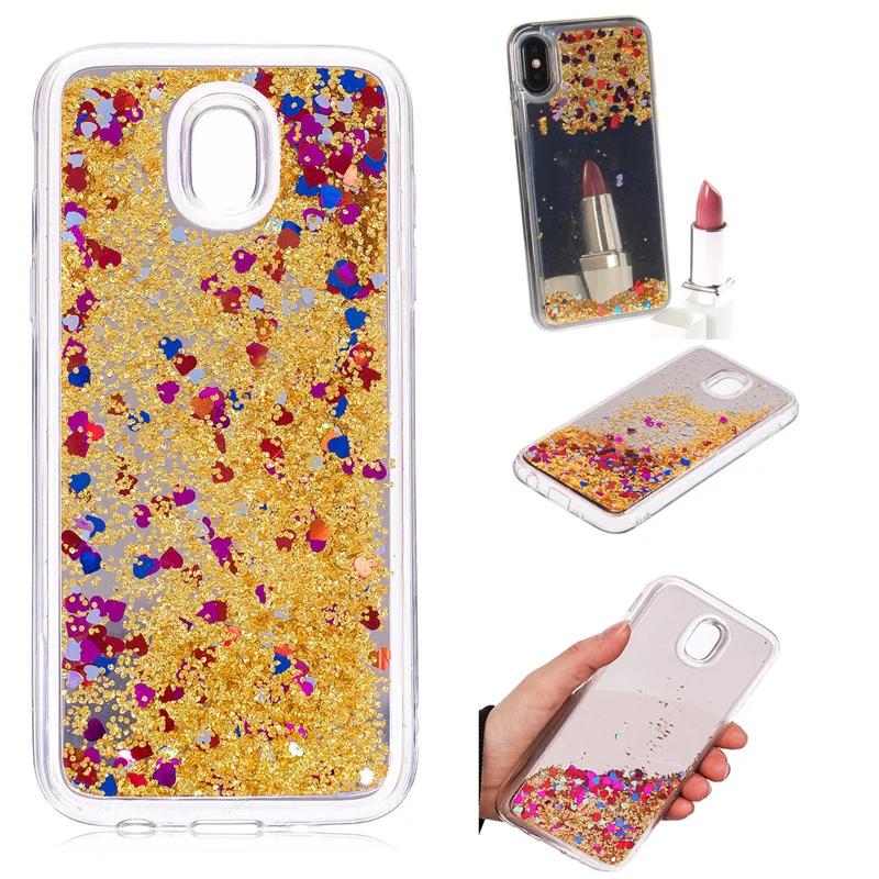 Liquid Case for Samsung Galaxy J5 Pro J530 J3 J330 Back Cover Bling Mirror Funda |