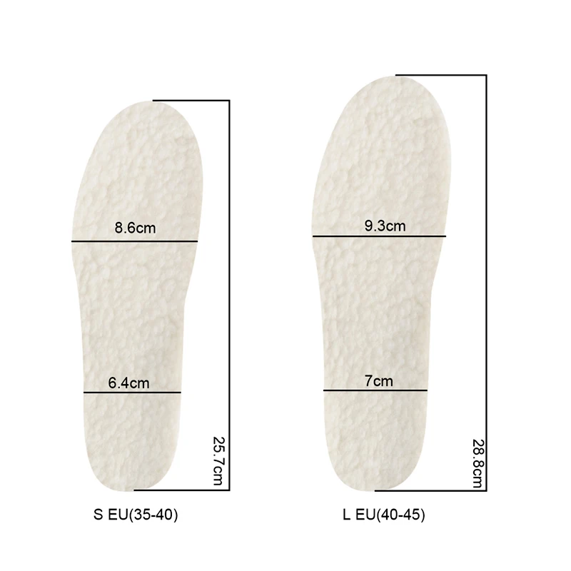 Sunvo EVA пена уютная шерстяная войлочная стелька для увеличения роста зимняя теплая овчина palmilha обувь колодки для мужчин и женщин с подогревом стельки Вставки