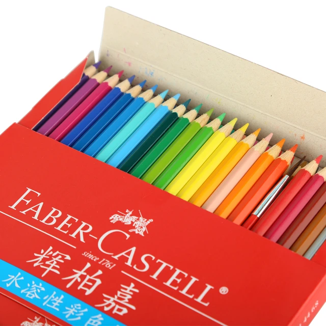 Color Pencil 100 Color Water Soluble  Faber-castell Colored Pencils -  Faber-castell - Aliexpress