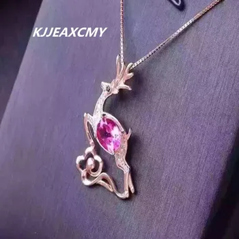 

KJJEAXCMY boutique jewelry, Natural TOPAZ 925 Sterling Silver female Color Gemstone Jewelry