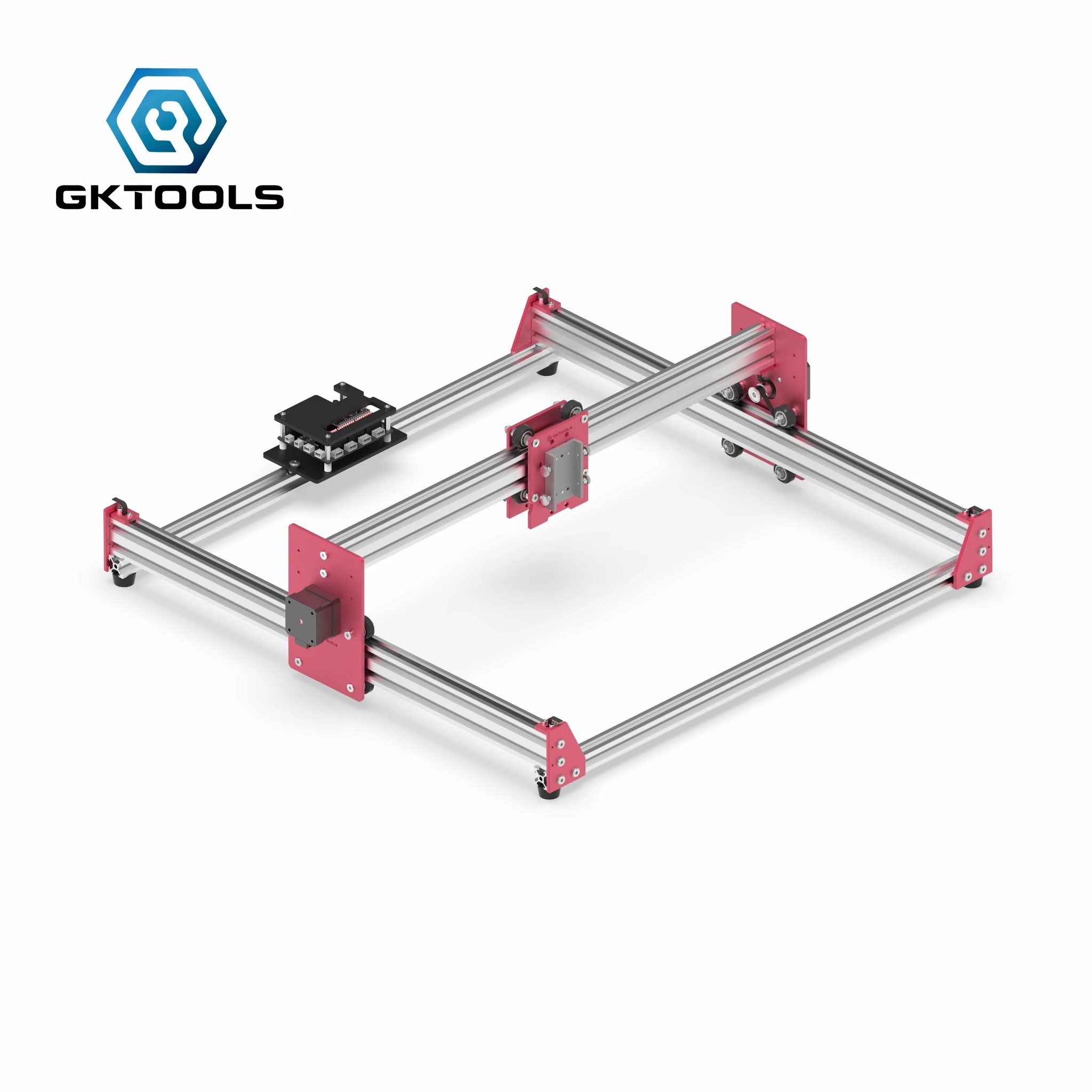 Лазерный гравер с ЧПУ GKTOOLS Гравировальный аппарат сделай сам 45*45 см