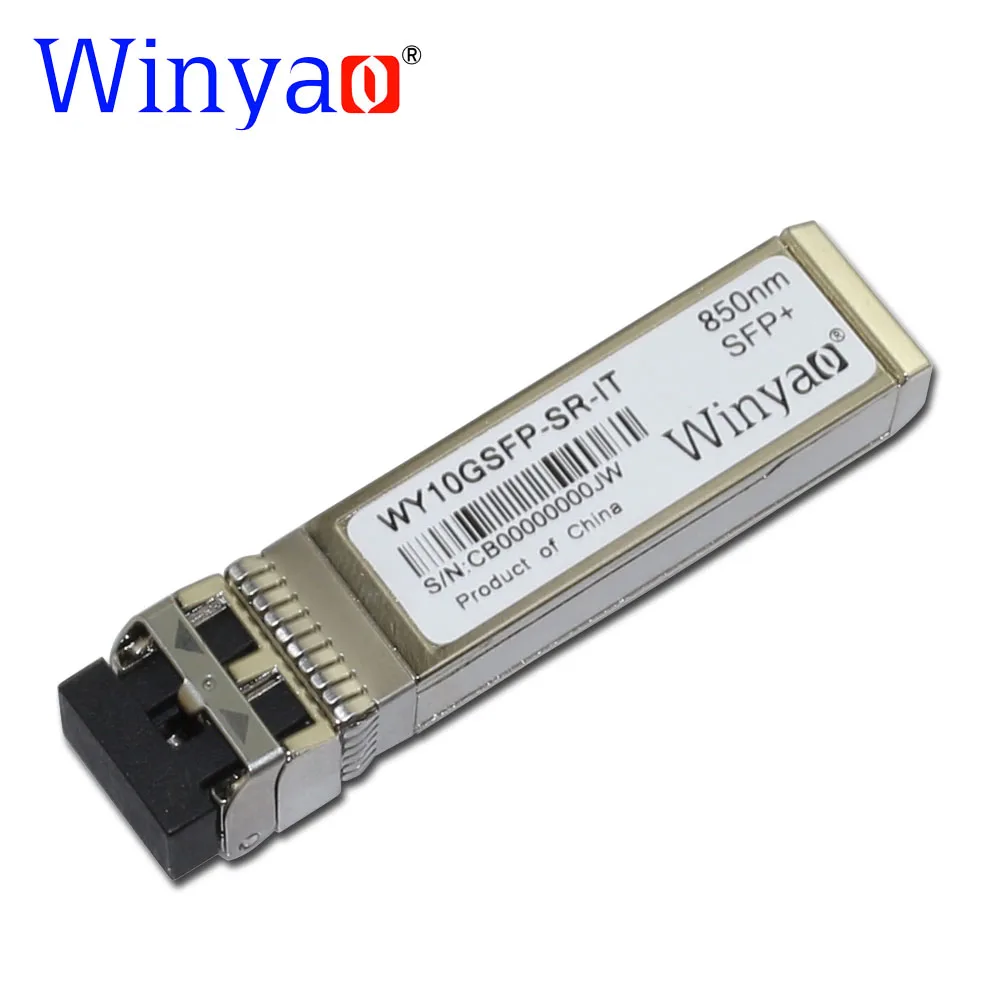 Winyao WY10GSFP-SR-IT SFP + трансивер 850nm для E10GSFPSR FTLX8571D3BCV-IT Совместимость X520-DA2/x520-SR2 X710-DA2/x710-DA4