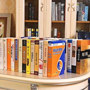 

10PCS Oumina New Chinese Administration Chinese Style Imitate Zhenshu Decoration Photography Prop Book Model Book Box Fake Book