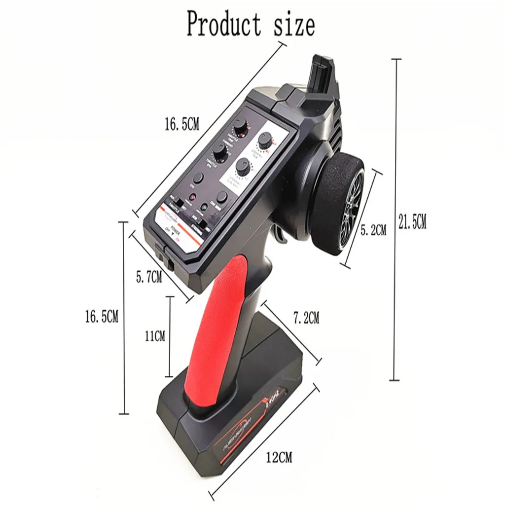 OMESHIN Austar AX6S 2.4G Radio Remote Control Transmitter With Remote Control receiver, Suitable For RC Automobile Ship