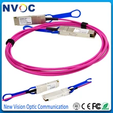 100G QSFP28 5M(15ft) OM4 AOC активный оптический кабель, совместимый с QSFP28-100G-AOC-5M 100G QSFP28 активный оптический кабель