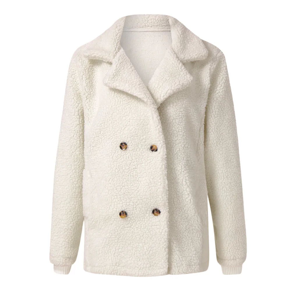 Новая модная женская куртка с отложным воротником, Повседневная зимняя теплая куртка-парка, Женское пальто, верхняя одежда 4O17