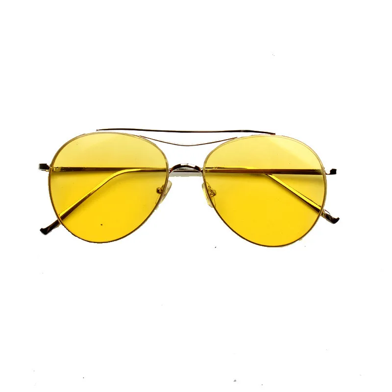

2018 New Kpop Summer BIGBANG South Korea G-Dragon TOP V The Same Paragraph Fans Yellow Night-Vision Goggles Sunglasses