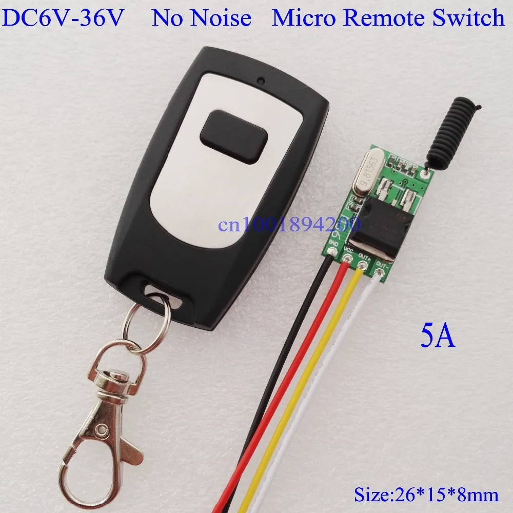

6V 7.4V 9V 12V 13V 14V 16V 18V 24V 28V36VMicro Remote Switch Mini Wireless Power Switch car bus truck Motorcycle scooter RF RXTX