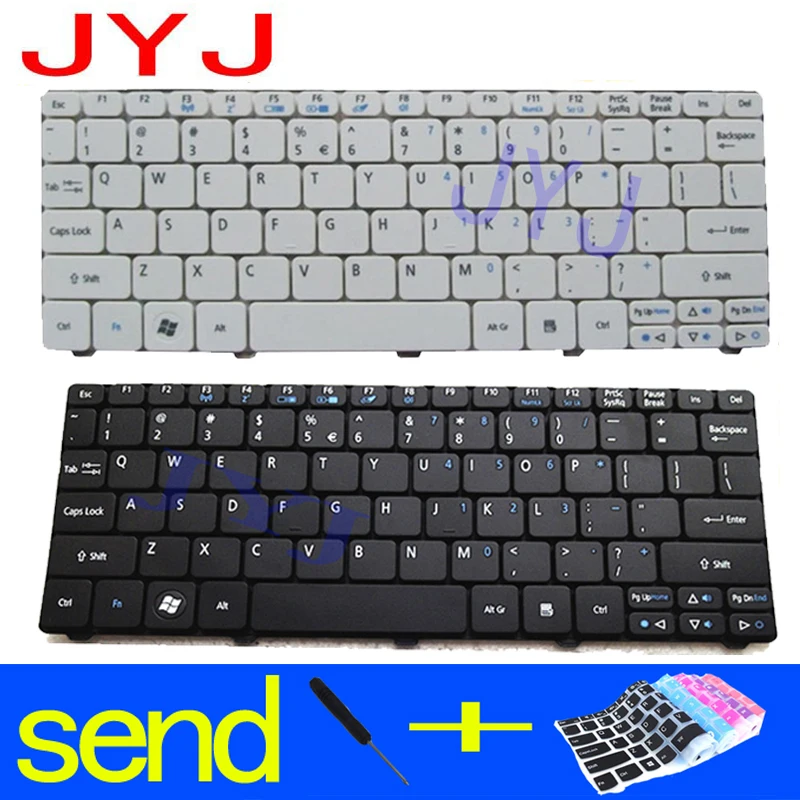 Клавиатура для ноутбука ACER D255 D256 D257 D260 D270 EM350 N55C ZH9 ZE6 ONE 522 533 532G AO532h 532H 521 AO522 |