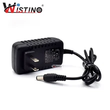 Wistino DC 12 В 1A США Plug Питание адаптер конвертер Напряжение переключения трансформатор Зарядное устройство переключатель адаптер