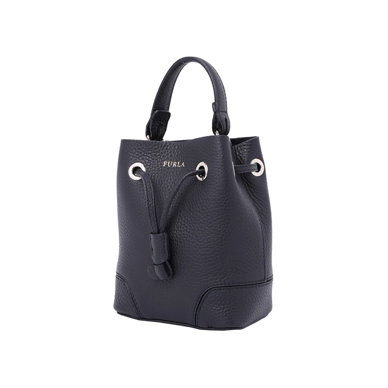 Кожаная мини сумка на шнурке FURLA STACY BOW7|Сумки с ручками| |