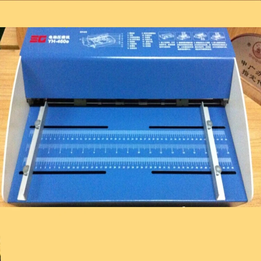 

YH-460eElectric Creasing Machine 18inch 460mm Electric Creaser 3 In1 Business Card Folding Machine Self-Adhesive Marking Machine