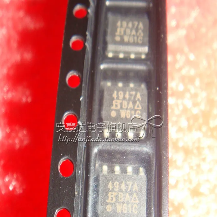 10 шт./лот MOS трубки SI4947 SI4947DY SI4947DY-T1-E3 SI4947ADY-E3 оригинальный Продукт |