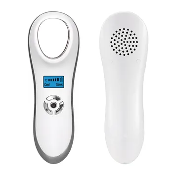 

Face Massager Ultrasonic Hot Cold Firming USB Rechargeable Electric Skin Firming Wrinkle Acne Removal Vibration Massager Gifts