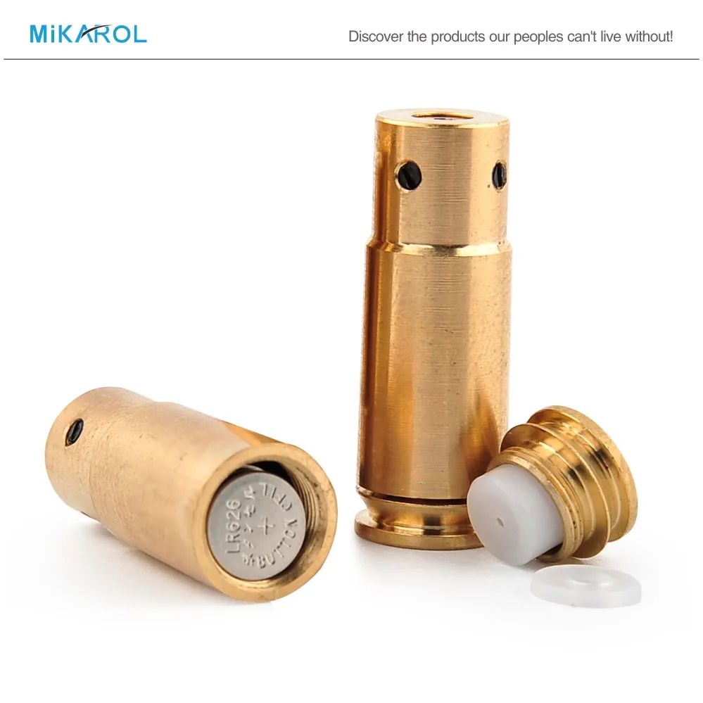 HOT!!! 9mm 635nm Range Red Laser Dot Boresighter Bore Sight Caliber