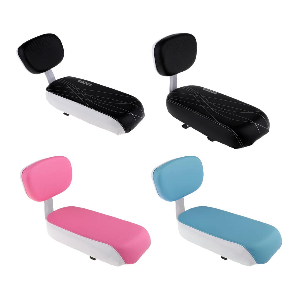 

Universal MTB Road Mountain Bicycle Rear Seat Cushion Bike Pad + Back Rest for Unisex Adult Kids
