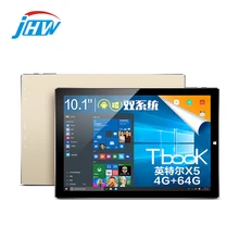 10.1 Pulgadas Teclast Tbook10 Dual OS Windows 10 + Android 5.1 de la Tableta PC 4 GB/64 GB Intel Trail Atom Cereza X5 Z8300 Tbook 10 1920×1200