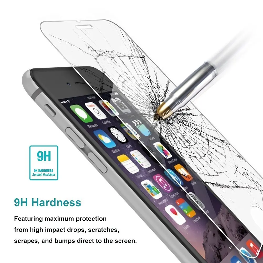 9H Super explosion Tempered glass for iphone 5 5s 5c SE