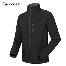 Facecozy для мужчин, весна, осень, для прогулок, флисовая куртка, ветрозащитная, теплая, для скалолазания, походов, путешествий, пальто, мужские спортивные куртки