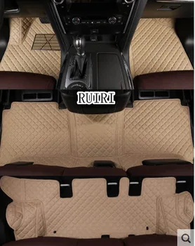 

Best quality mats! Special car floor mats for Nissan Patrol Y62 7 seats 2020-2011 waterproof durable car carpets for Patrol 2018