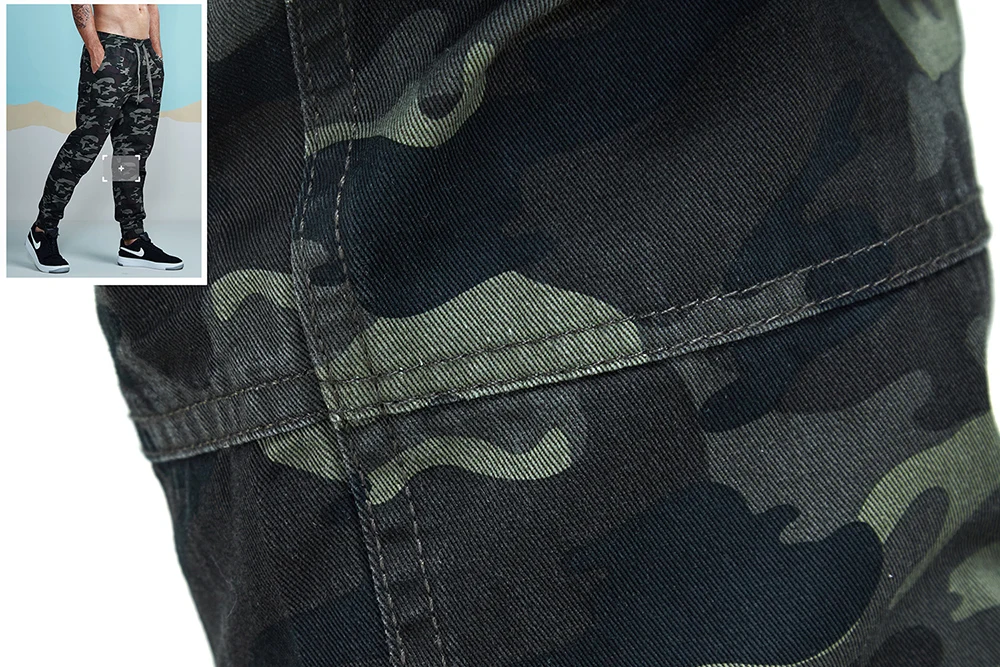 Aimpact Camo Чино брюки для Для мужчин Cotton Jogger человека оборудованная трассировки твил Повседневные штаны Мужской камуфляж Открытый Пеший