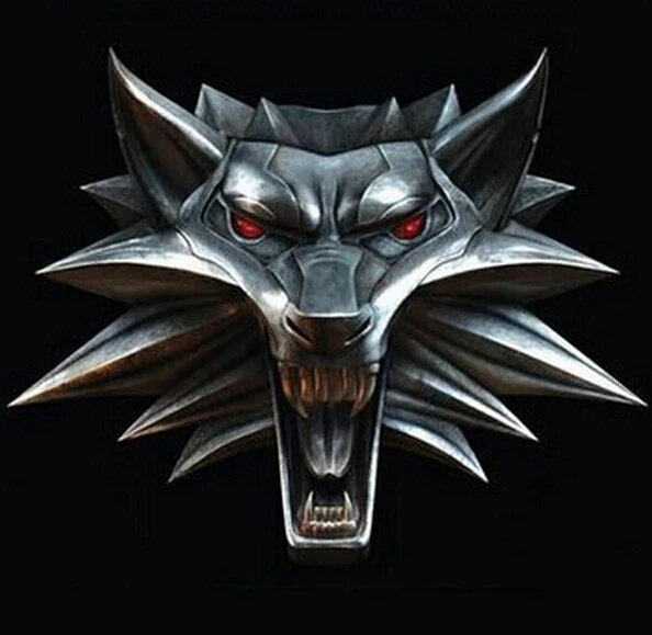 Wizard Witcher 3 Medallion Pendant 