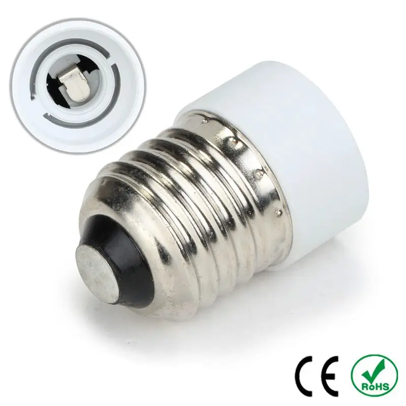 100pcs E27 To E14 Adapter Lamp Holder Converter Lamp Base Socket