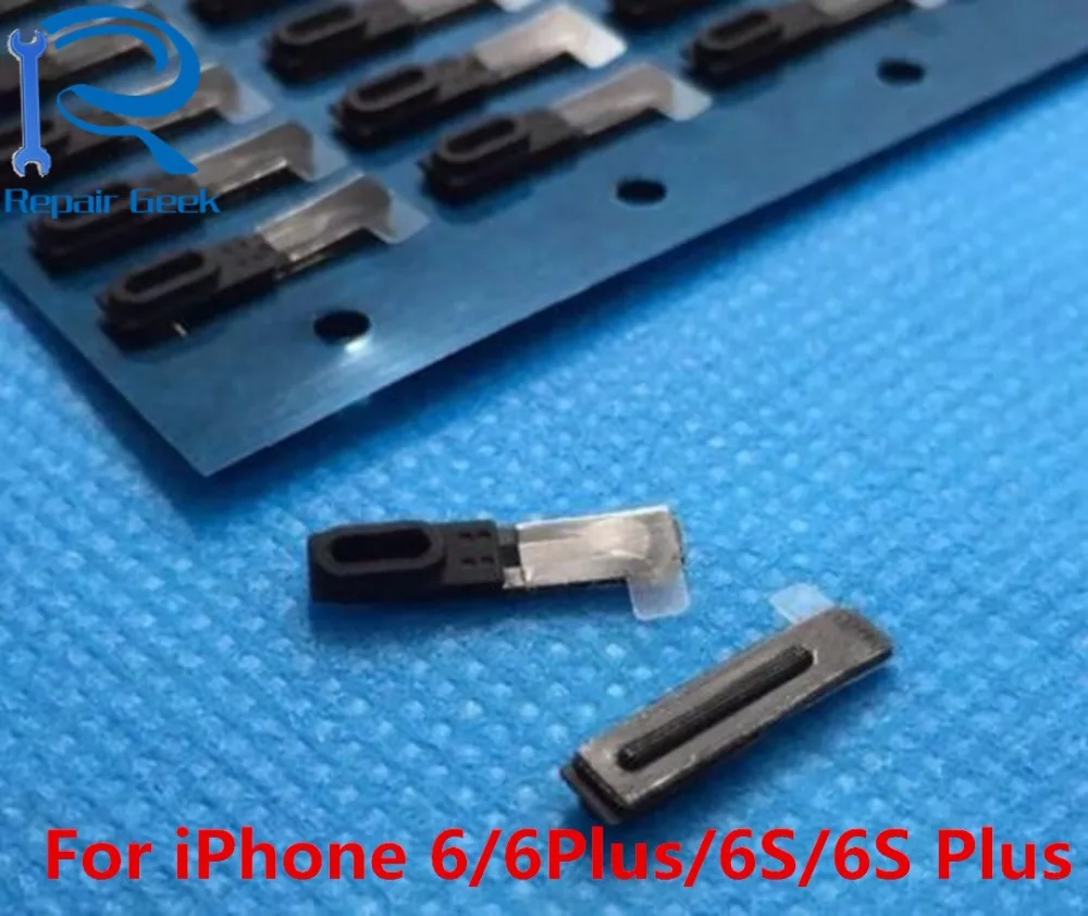 Клейкие наушники для iPhone 6 6S Plus 50 шт. защиты от пыли сетчатые сменные детали 5 |