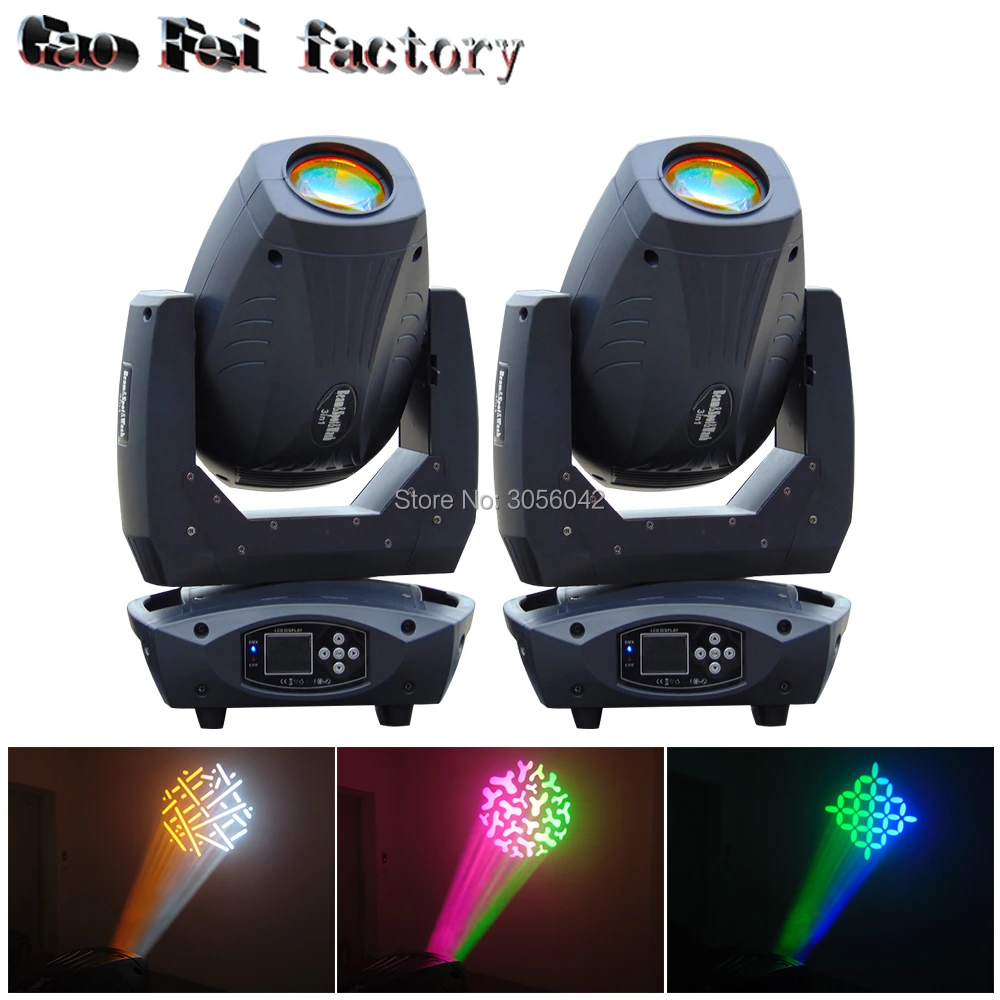 

Stage Light 200W Moving Head Light Beam 200 Beam Disco Lights for DJ Club Nightclub Party DMX Stage Equipment (2pcs/lot)