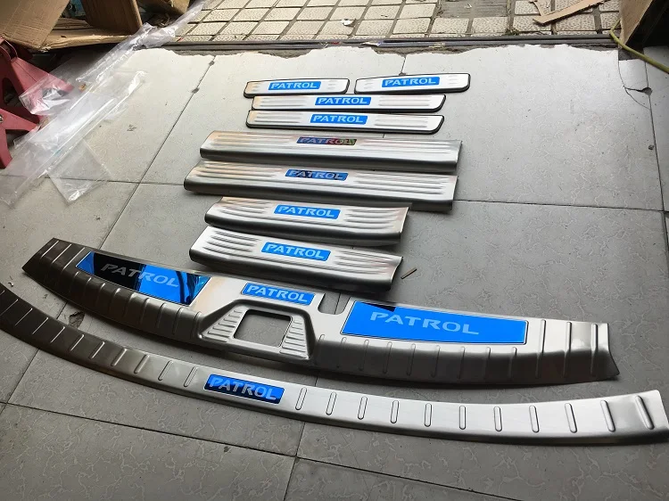 Автозапчасти для кузова из нержавеющей стали защитная планка задняя барная