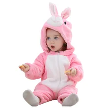 Комбинезон для маленьких девочек, розовый кролик, одежда для маленьких мальчиков, милый комбинезон для новорожденных, mameluco bebe coisas de bebe ropa recien nacido