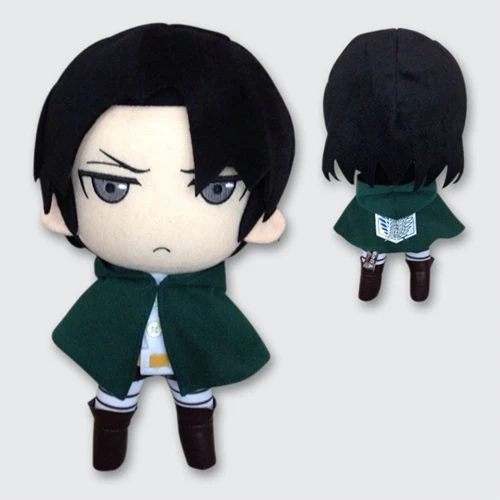 30 см аниме атака на Титанов плюшевые Shingeki No Kyojin Levi Rivaille фигурка Плюшевая Кукла