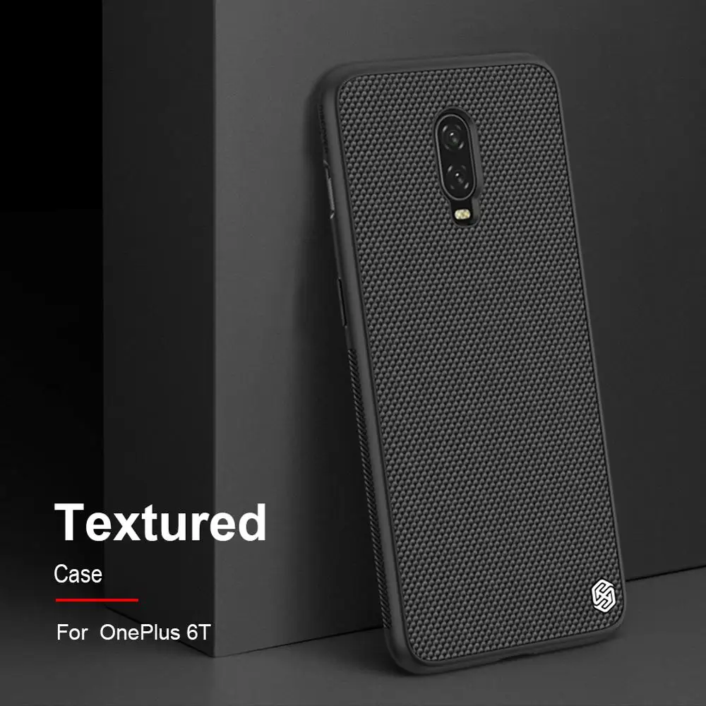 

case for oneplus 6T/oneplus 7/Oneplus 7 Pro Cover NILLKIN Textured Nylon fiber case back cover For A6000 cover durable non-slip