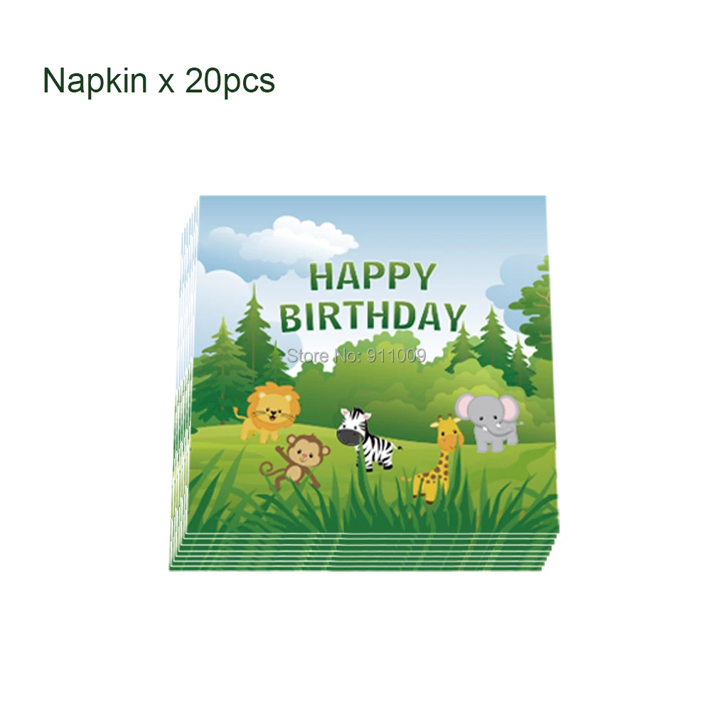 Jungle party decorations (5)