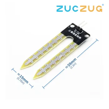 

Soil Hygrometer Detection Module Soil Moisture Sensor Probes