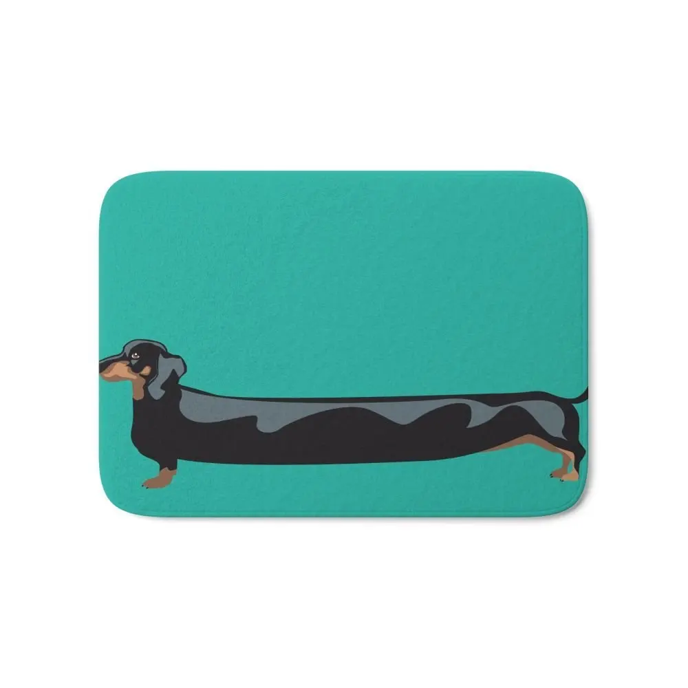 Customize Doormat Dachshund Wiener Dog I Love My Wiener Non Slip Floor