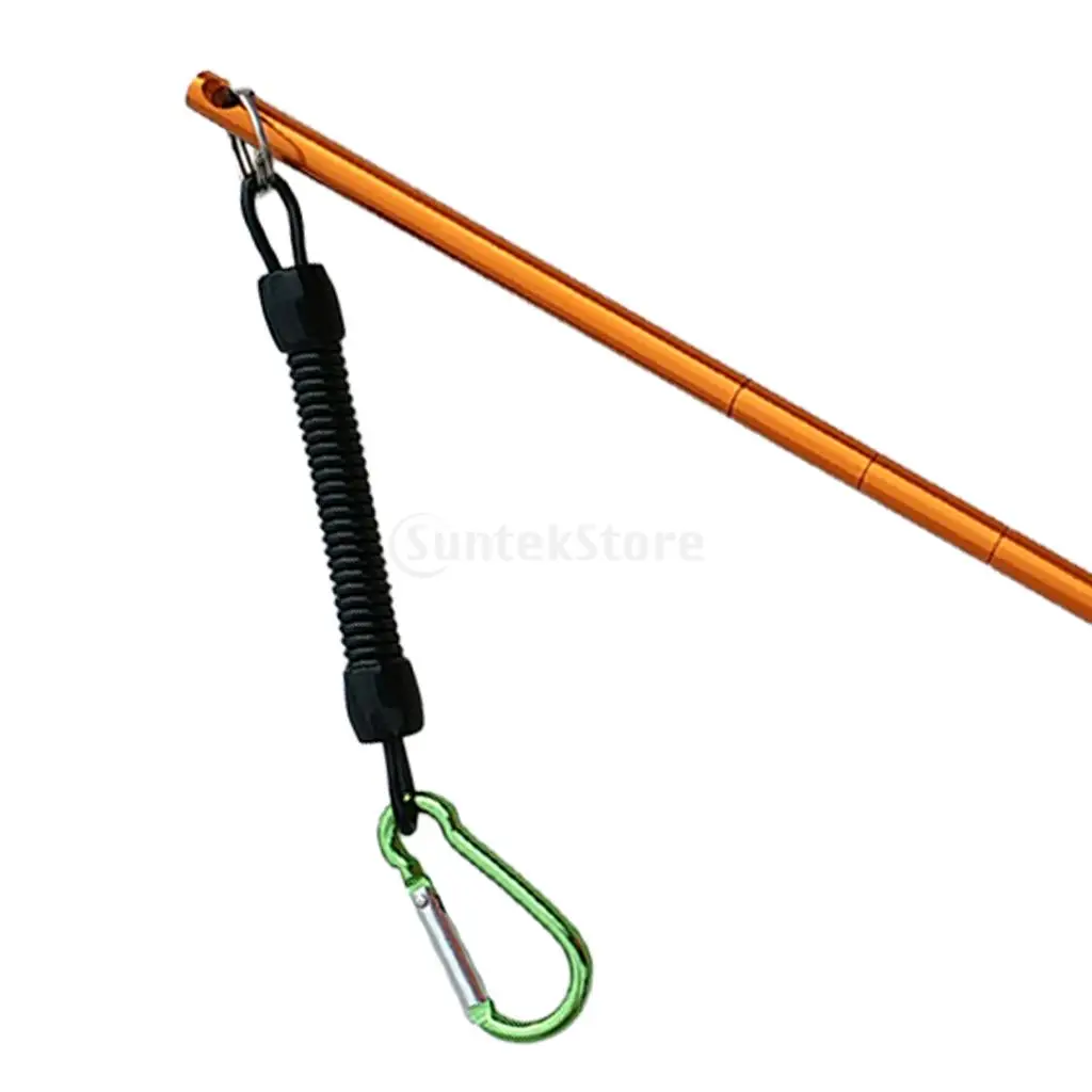 13.4'' Portable Universal Scuba Diving Diver Aluminum Lobster Tickle Pointer Stick with Bolt Snap Clip Safety Gear Equipment