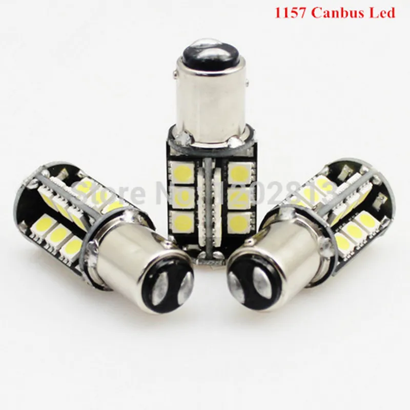 Бесплатная доставка 4 ампулы 27 Светодиодный румяна SMD CULOT P21/5W 1157 BAY15D 2 сюжетки без