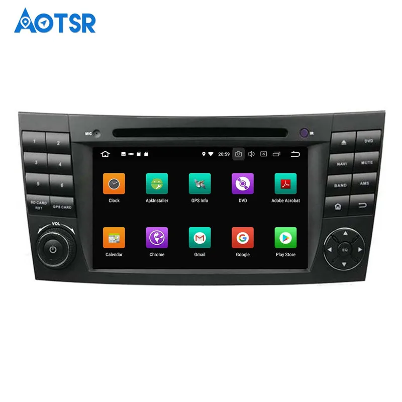 Sale Android 7.1 8.0 Car GPS navi multimedia For Mercedes Benz GE Class W211 W463 W209 W219 no DVD player tape recorder audio wifi 8