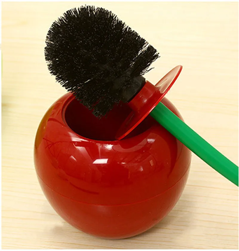 Creative-Lovely-Cherry-Shape-Lavatory-Brush-Toilet-Brush-Holder-Set-Red (1)