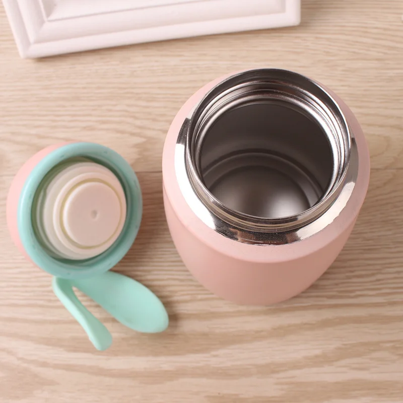 Portable Bottle Water Bottle Cute Rabbit Mini Thermos Cup Mug Travel Vacuum 304 Stainless Steel Insulation