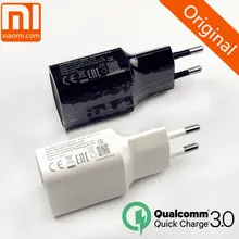 xiaomi быстрое зарядное устройство настоящий QC 3,0 Быстрая зарядка EU Usb настенный адаптер питания для mi a2 a1 8 se 6 6x mi x max 2 2s 3 mi 8 mi 6