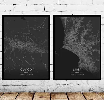 

Cusco Lima Peru Poster